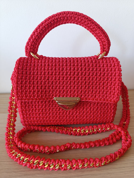 Sac PIVOINE au crochet