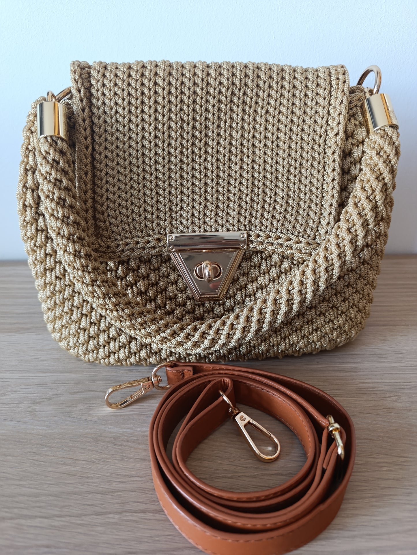 Sac au crochet FUSHIA