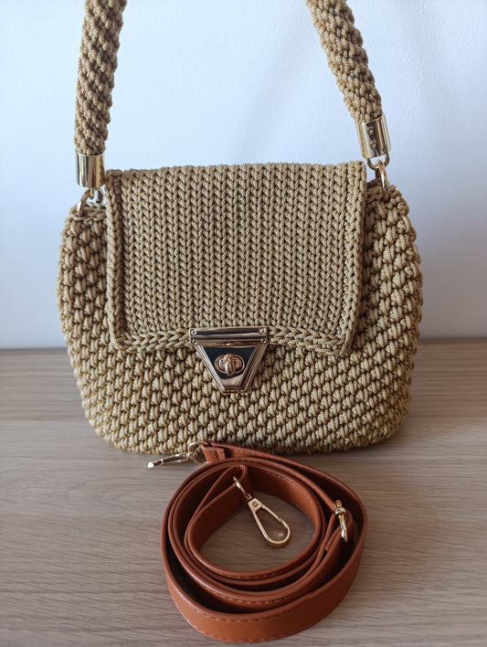 Sac au crochet FUSHIA